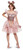 Minnie Mouse Rose Gold Deluxe Disney Fancy Dress Up Halloween Adult Costume