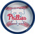 Philadelphia Phillies MLB Pro Baseball Sports Theme Party 9" Paper Dinner Plates