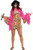 Psycha-Delia 60's Hippie Flower Child Retro Fancy Dress Halloween Adult Costume