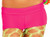 Booty Shorts Club Rave 80's Fancy Dress Up Halloween Adult Costume Accessory