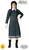 Wednesday Addams Family New Movie Cartoon Fancy Dress Up Halloween Adult Costume