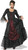 Countess Transylvania Vampire Gothic Fancy Dress Halloween Deluxe Adult Costume