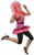 Pop Party Skirt 80's Pink Tutu Rock Star Fancy Dress Halloween Costume Accessory