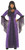 Purple Moon Vampire Witch Gothic Lady Opus Fancy Dress Halloween Adult Costume