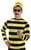Odlaw Kit Where's Waldo Shirt Hat Glasses Fancy Dress Up Halloween Adult Costume