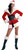 Sexy Short N' Sweet Santa Claus Christmas Fancy Dress Up Halloween Adult Costume