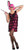 Jazzy Pink Flapper 20's Speakeasy Fancy Dress Up Halloween Sexy Adult Costume