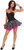 Polka Dot Tutu Skirt 50's Retro Sock Hop Fancy Dress Halloween Costume Accessory