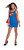 Supergirl Tank Dress DC Comics Superhero Fancy Dress Up Halloween Adult Costume