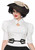 Gathered Shirt White 40's Retro Fancy Dress Up Halloween Adult Costume Accessory