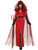 Crimson Demoness Red Devil Demon Girl Fancy Dress Up Halloween Adult Costume