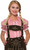 Gingham Lederhosen Shirt Oktoberfest Fancy Dress Halloween Costume Accessory