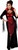Scarlet Vampira Gothic Vampire Fancy Dress Up Halloween Plus Size Adult Costume