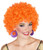 Neon Afro Wig Clown Fancy Dress Up Halloween Adult Costume Accessory 3 COLORS