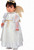Little Angel White Christmas Fancy Dress Up Halloween Baby Toddler Child Costume