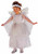 Deluxe Angel White Christmas Fancy Dress Up Halloween Toddler Child Costume