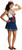 Sailor Girl Navy Retro Blue Popeye Fancy Dress Up Halloween Tween Teen Costume