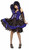 Lolita Gothic Vampire Victorian Doll Fancy Dress Up Halloween Teen Adult Costume