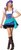 Gypsy Princess Fortune Teller Pirate Fancy Dress Halloween Junior Teen Costume