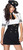First Class Captain Pilot Attendant Fancy Dress Up Halloween Sexy Adult Costume