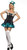 Tea Party Princess Mad Hatter Alice Fancy Dress Up Halloween Sexy Adult Costume