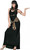 Queen Nile Black Cleopatra Egyptian Fancy Dress Up Halloween Sexy Adult Costume