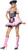 Katrina the Pirate Wench Caribbean Pink Fancy Dress Halloween Sexy Adult Costume