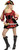 Sea Queen Pirate Wench Caribbean Fancy Dress Up Halloween Sexy Adult Costume