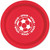 Spain Furia Roja Red Fury FIFA World Cup Soccer Sports Party 9" Dinner Plates