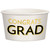 Congrats Grad School College Graduation Theme Party 9.5 oz. Paper Treat Cups
