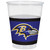 Baltimore Ravens NFL Pro Football Sports Theme Party 16 oz. Clear Plastic Cups