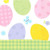 Eggstravaganza Egg Hunt Colorful Easter Holiday Party Paper Luncheon Napkins