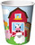 Farmhouse Fun Farm Barnyard Animals Kids Birthday Party 9 oz. Paper Cups