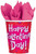 Love Crazy Red Hearts Holiday Valentine's Day Party 9 oz. Paper Cups