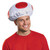 Mushroom Hat Toad Mario Nintendo Halloween Adult Costume Accessory 4 COLORS