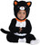 Cuddly Black Cat Animal Kitty Suit Yourself Fancy Dress Halloween Child Costume