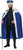 Royal Cape & Crown Set Medieval Fancy Dress Up Halloween Adult Costume 2 COLORS