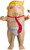 Over Inflated Ego Donald Trump Inflatable Fancy Dress Halloween Adult Costume