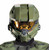 Master Chief Helmet Halo Military Fancy Dress Halloween Adult Costume Accessory