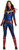 Captain Marvel Superhero Movie Hero Fancy Dress Halloween Deluxe Adult Costume