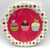 Birthday Treat Cupcake Polka Dot Dessert Birthday Party 7" Paper Dessert Plates