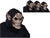 Fright Fiend Ani-Motion Mask Fancy Dress Up Halloween Adult Costume Accessory