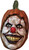 Carving Clown Latex Mask Fancy Dress Up Halloween Adult Costume Accessory