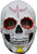 Catrina Skull Latex Mask Fancy Dress Up Halloween Adult Costume Accessory