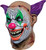 Psycho Neon Clown Latex Mask Fancy Dress Up Halloween Adult Costume Accessory