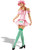 Strawberry Girl Shortcake Country Fancy Dress Up Halloween Sexy Adult Costume