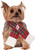 Christmas Dog Plaid Scarf Holiday Fancy Dress Up Halloween Pet Costume Accessory