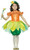Daffodil Botanicals Flower Cute Garden Girl Fancy Dress Halloween Child Costume