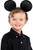 Mouse Ears Headband Black Suit Yourself Fancy Dress Halloween Costume Accessory