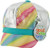 Good Vibes Only Floppy Cap Hippie Fancy Dress Halloween Adult Costume Accessory